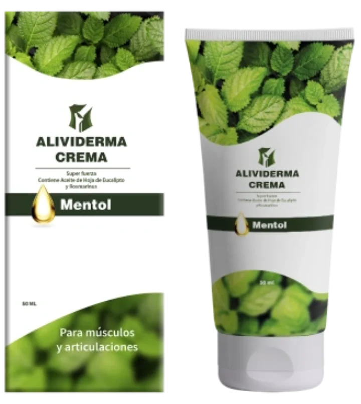 Composición natural de Alividerma con 6 activos botánicos para articulaciones